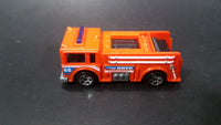 2015 Hot Wheels City Rescue Racers Fire Eater Orange Fire Truck Die Cast Toy Car Vehicle - Treasure Valley Antiques & Collectibles