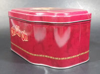 Oh Henry! OH OH OH Santa Claus Christmas Holiday Red Tin Container Collectible