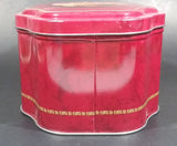 Oh Henry! OH OH OH Santa Claus Christmas Holiday Red Tin Container Collectible