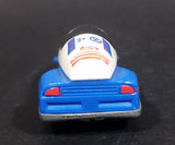 1996 Warner Hot Wheels GM Lean Machine Space Agency HWSA Research Ship White & Blue Die Cast Toy Planetary Exploration Rocket Vehicle