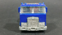 1997 Hot Wheels Race Team II Ramp Truck Semi Tractor Metalflake Blue Die Cast Toy Car Rig Vehicle - Treasure Valley Antiques & Collectibles