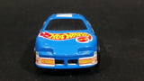 2000 Hot Wheels Racer Nascar #44 7/20 Blue Die Cast Toy Race Car Vehicle McDonald's Happy Meal - Treasure Valley Antiques & Collectibles