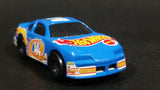 2000 Hot Wheels Racer Nascar #44 7/20 Blue Die Cast Toy Race Car Vehicle McDonald's Happy Meal