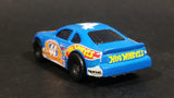 2000 Hot Wheels Racer Nascar #44 7/20 Blue Die Cast Toy Race Car Vehicle McDonald's Happy Meal