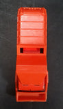 1992 Hot Wheels Recycling Truck Orange Die Cast Plastic Toy Car Vehicle with Moving Dumper - Treasure Valley Antiques & Collectibles