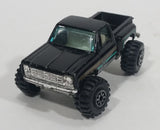 Rare Vintage Yatming 4x4 Chevy Pickup Truck Black No. 1091 Die Cast Toy Car Vehicle