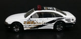 2001 Hot Wheels Police Cruiser 240 County Sheriff White Die Cast Toy Emergency Response Cop Vehicle - Treasure Valley Antiques & Collectibles