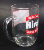 Vintage Hires Root Beer Soda Pop Beverage PNE Pacific National Exhibition Clear Large Round Glass Mug - Treasure Valley Antiques & Collectibles