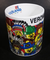 1998 Legoland California "Veronica" Lego Toy Themed Ceramic Coffee Mug Collectible - Treasure Valley Antiques & Collectibles