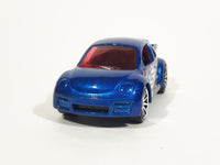 2012 Hot Wheels Volkswagen New Beetle Cup Dark Blue Die Cast Toy Car Vehicle - Treasure Valley Antiques & Collectibles