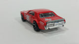 2014 Hot Wheels Race Track Aces Mercury Cougar Red Die Cast Toy Muscle Car Vehicle - Treasure Valley Antiques & Collectibles