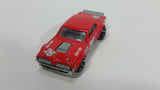 2014 Hot Wheels Race Track Aces Mercury Cougar Red Die Cast Toy Muscle Car Vehicle - Treasure Valley Antiques & Collectibles