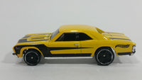 2014 Hot Wheels Workshop Muscle Mania '67 Chevelle SS 396 Yellow Die Cast Toy Car Vehicle - Treasure Valley Antiques & Collectibles