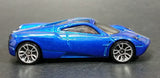 2014 Hot Wheels Showroom All Stars Pagani Huayra Blue Die Cast Toy Car Vehicle - Treasure Valley Antiques & Collectibles