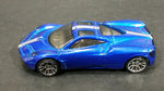 2014 Hot Wheels Showroom All Stars Pagani Huayra Blue Die Cast Toy Car Vehicle - Treasure Valley Antiques & Collectibles