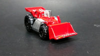 2015 Hot Wheels City Works Speed Dozer Red Bulldozer Die Cast Toy Construction Vehicle Equipment - Treasure Valley Antiques & Collectibles