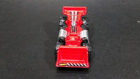 2015 Hot Wheels City Works Speed Dozer Red Bulldozer Die Cast Toy Construction Vehicle Equipment - Treasure Valley Antiques & Collectibles