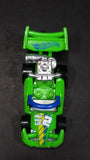 2014 Hot Wheels Race Track Aces Let's Go Bright Green Die Cast Toy Car Go Kart Vehicle - Treasure Valley Antiques & Collectibles