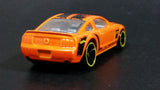 2014 Hot Wheels City 2005 Ford Mustang GT Orange Die Cast Toy Car Vehicle - Treasure Valley Antiques & Collectibles