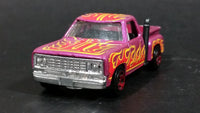 2015 Hot Wheels Workshop Heat Fleet '78 Dodge Li'l Red Express Pickup Truck Purple Die Cast Car Toy Vehicle