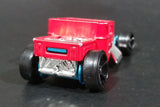 2014 Hot Wheels Trackin' Trucks: Road Roller Bone Shaker Red Die Cast Toy Car Hot Rod Vehicle