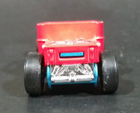 2014 Hot Wheels Trackin' Trucks: Road Roller Bone Shaker Red Die Cast Toy Car Hot Rod Vehicle