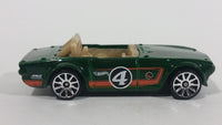 2013 Hot Wheels Triumph TR6 Green #4 Die Cast Toy Race Car Vehicle - Treasure Valley Antiques & Collectibles