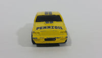 2011 Hot Wheels Buick Grand National Pennzoil Yellow Die Cast Toy Car Vehicle - Treasure Valley Antiques & Collectibles