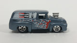 2010 Hot Wheels HW Performance 1956 Ford Truck Champion Spark Plugs Grey Die Cast Toy Car Hot Rod Vehicle