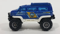 2014 Matchbox MBX Explorers Arctic Adventure Vantom Blue Die Cast Toy Car Vehicle