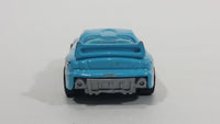 2012 Hot Wheels Thrill Racers Race Course 24 / Seven Light Blue Die Cast Toy Race Car Vehicle - Treasure Valley Antiques & Collectibles