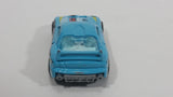 2012 Hot Wheels Thrill Racers Race Course 24 / Seven Light Blue Die Cast Toy Race Car Vehicle - Treasure Valley Antiques & Collectibles