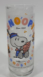 Very Rare 1965 Rare Snoopy Woodstock Peanuts Charlie Brown "Since 1950" 15th Anniversary Frosted Glass Cup