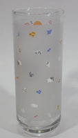 Very Rare 1965 Rare Snoopy Woodstock Peanuts Charlie Brown "Since 1950" 15th Anniversary Frosted Glass Cup