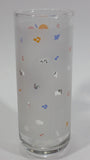 Very Rare 1965 Rare Snoopy Woodstock Peanuts Charlie Brown "Since 1950" 15th Anniversary Frosted Glass Cup