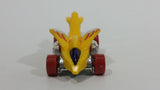 2018 Hot Wheels Street Beast Turbo Rooster Yellow Die Cast Toy Car Vehicle