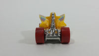 2018 Hot Wheels Street Beast Turbo Rooster Yellow Die Cast Toy Car Vehicle