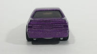 2009 Hot Wheels Mustang 45th Anniversary '92 Ford Mustang Dark Purple Die Cast Toy Car Vehicle