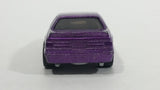 2009 Hot Wheels Mustang 45th Anniversary '92 Ford Mustang Dark Purple Die Cast Toy Car Vehicle