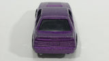 2009 Hot Wheels Mustang 45th Anniversary '92 Ford Mustang Dark Purple Die Cast Toy Car Vehicle