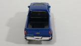 2014 Matchbox MBX Explorers 2014 Chevy Silverado 1500 Truck Blue Die Cast Toy Car Vehicle