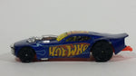 2013 Hot Wheels Thrill Racers Nitro Door Slammer Aston Martin Metalflake Blue Die Cast Toy Race Car - Treasure Valley Antiques & Collectibles