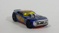 2013 Hot Wheels Thrill Racers Nitro Door Slammer Aston Martin Metalflake Blue Die Cast Toy Race Car - Treasure Valley Antiques & Collectibles