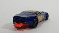 2013 Hot Wheels Thrill Racers Nitro Door Slammer Aston Martin Metalflake Blue Die Cast Toy Race Car - Treasure Valley Antiques & Collectibles