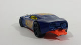 2013 Hot Wheels Thrill Racers Nitro Door Slammer Aston Martin Metalflake Blue Die Cast Toy Race Car - Treasure Valley Antiques & Collectibles