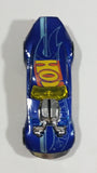 2013 Hot Wheels Thrill Racers Nitro Door Slammer Aston Martin Metalflake Blue Die Cast Toy Race Car - Treasure Valley Antiques & Collectibles