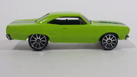 2006 Hot Wheels Motown Metal '70 Roadrunner Lime Green Die Cast Toy Muscle Car Vehicle