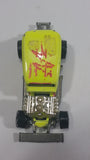 1990 Hot Wheels Super California Customs '32 Ford Vicky Cool Duel Bright Yellow Die Cast Toy Hot Rod Car Vehicle