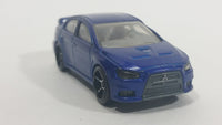 2008 Hot Wheels 2008 Lancer Evolution Blue Die Cast Toy Car Vehicle - Treasure Valley Antiques & Collectibles