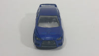 2008 Hot Wheels 2008 Lancer Evolution Blue Die Cast Toy Car Vehicle - Treasure Valley Antiques & Collectibles